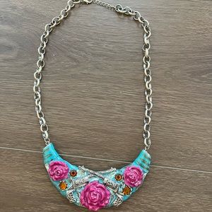 Guns and Roses Statement Necklace